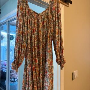 Patrons of Peace Multicolor Floral Dress